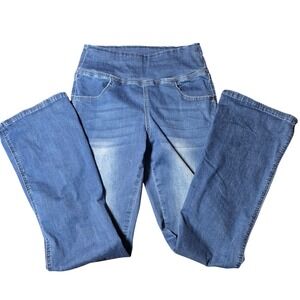 ChaseHot Women's High Waisted Flare Bootcut Jeans, Stretchy Size S 98% Cotton